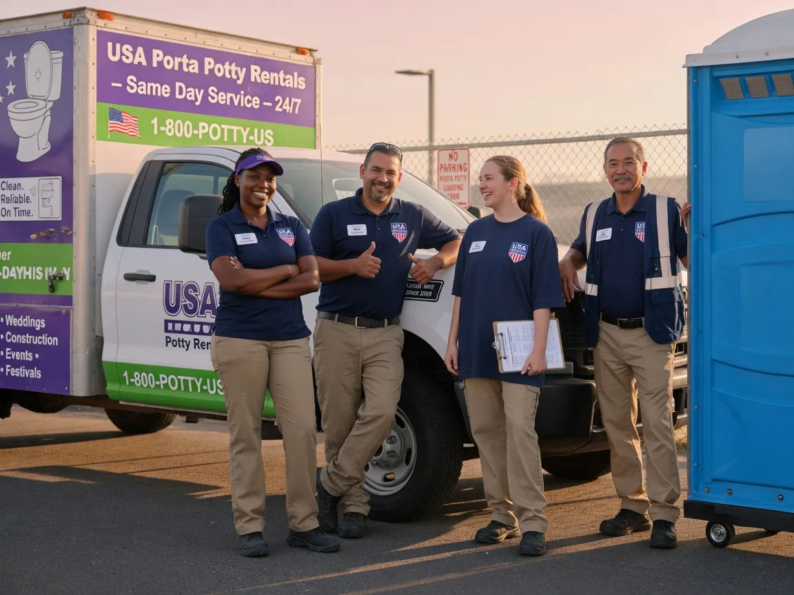 Porta Potty Rental company in Markham, TX